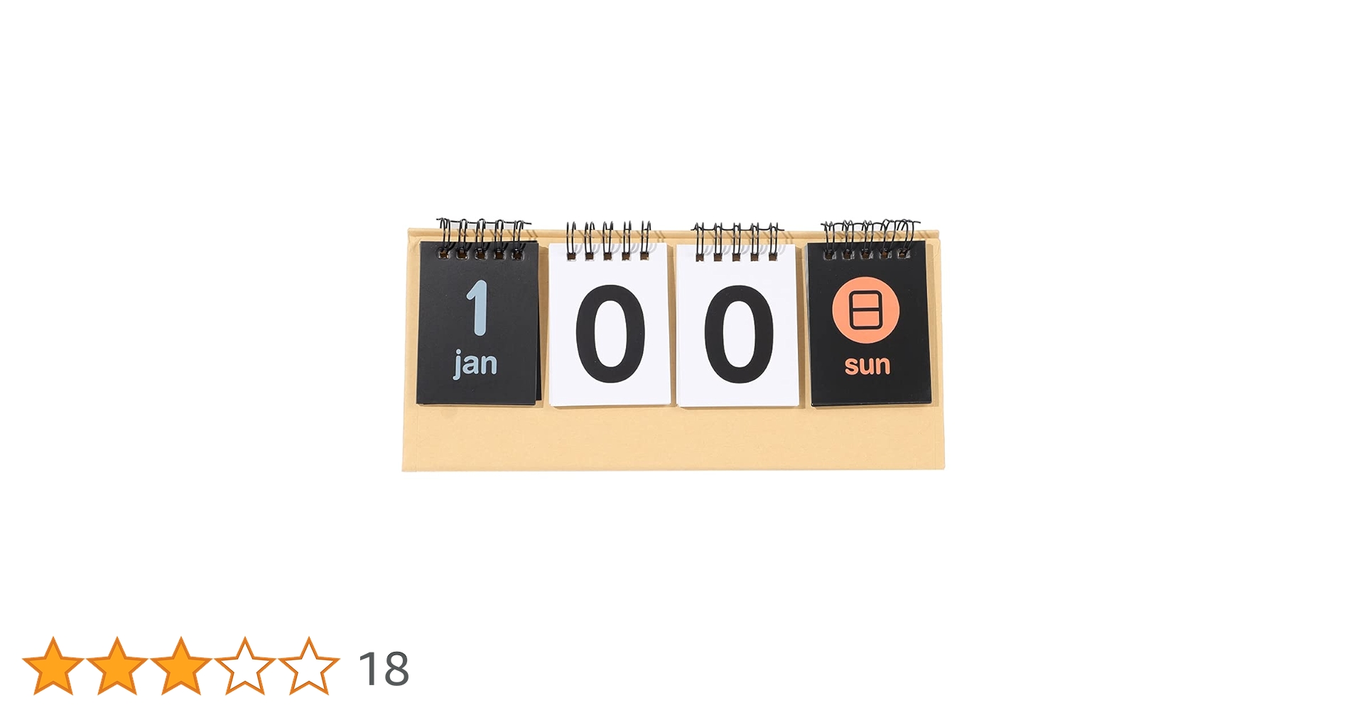 Amazon | AllBright 万年カレンダー 卓上カレンダー 日めくり